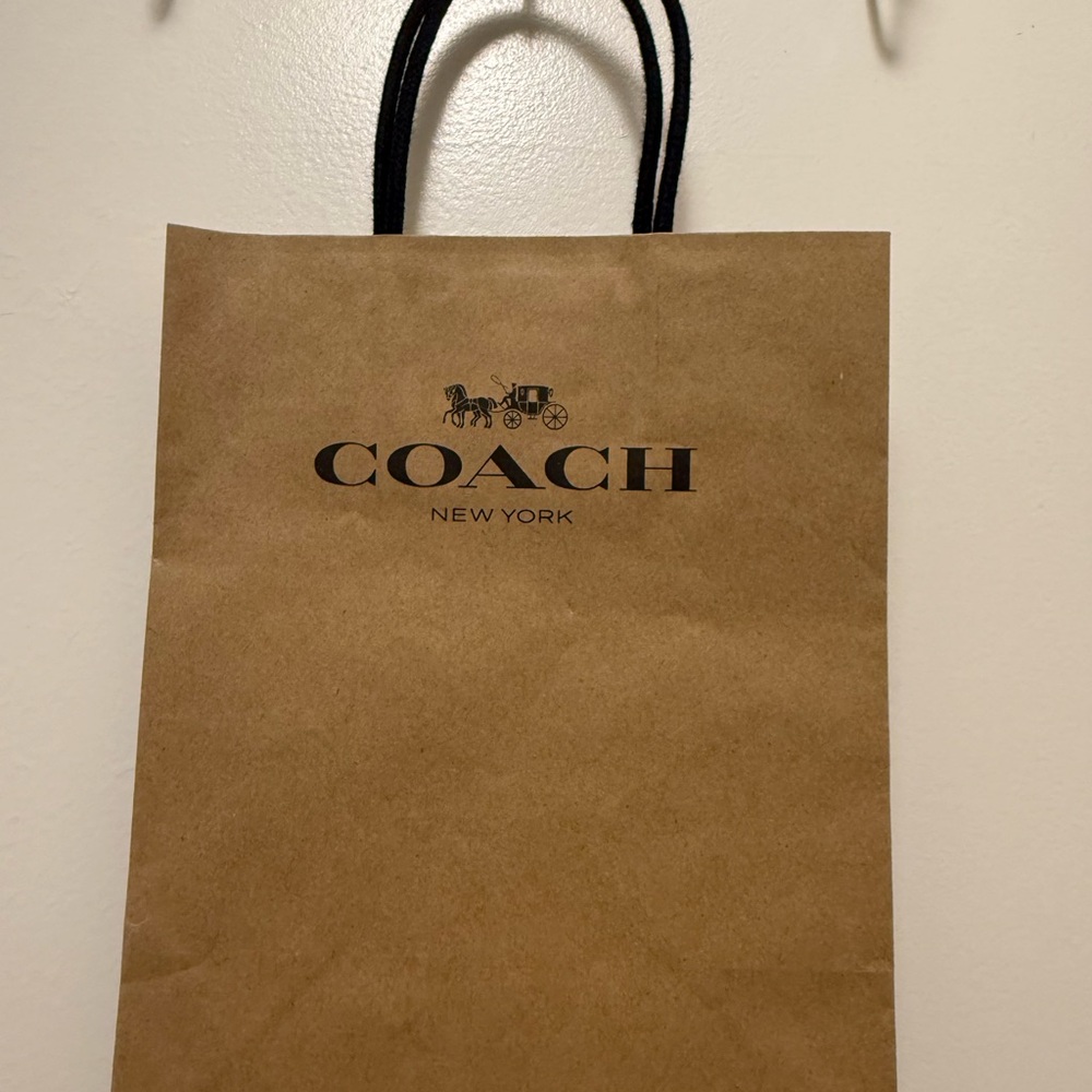 Coach 2017 Brown Gift Bag